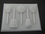 2447 Halloween Chocolate or Hard Candy Lollipop Mold